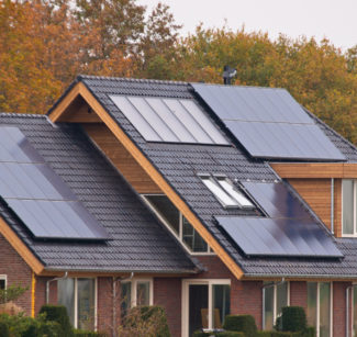 Panneaux photovoltaique sur le toit